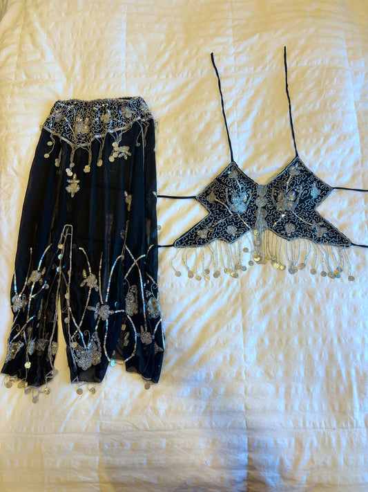 backless beaded set