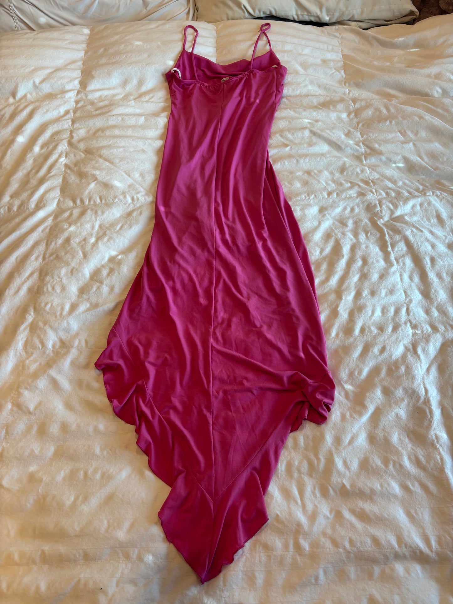asymmetrical ynes dress