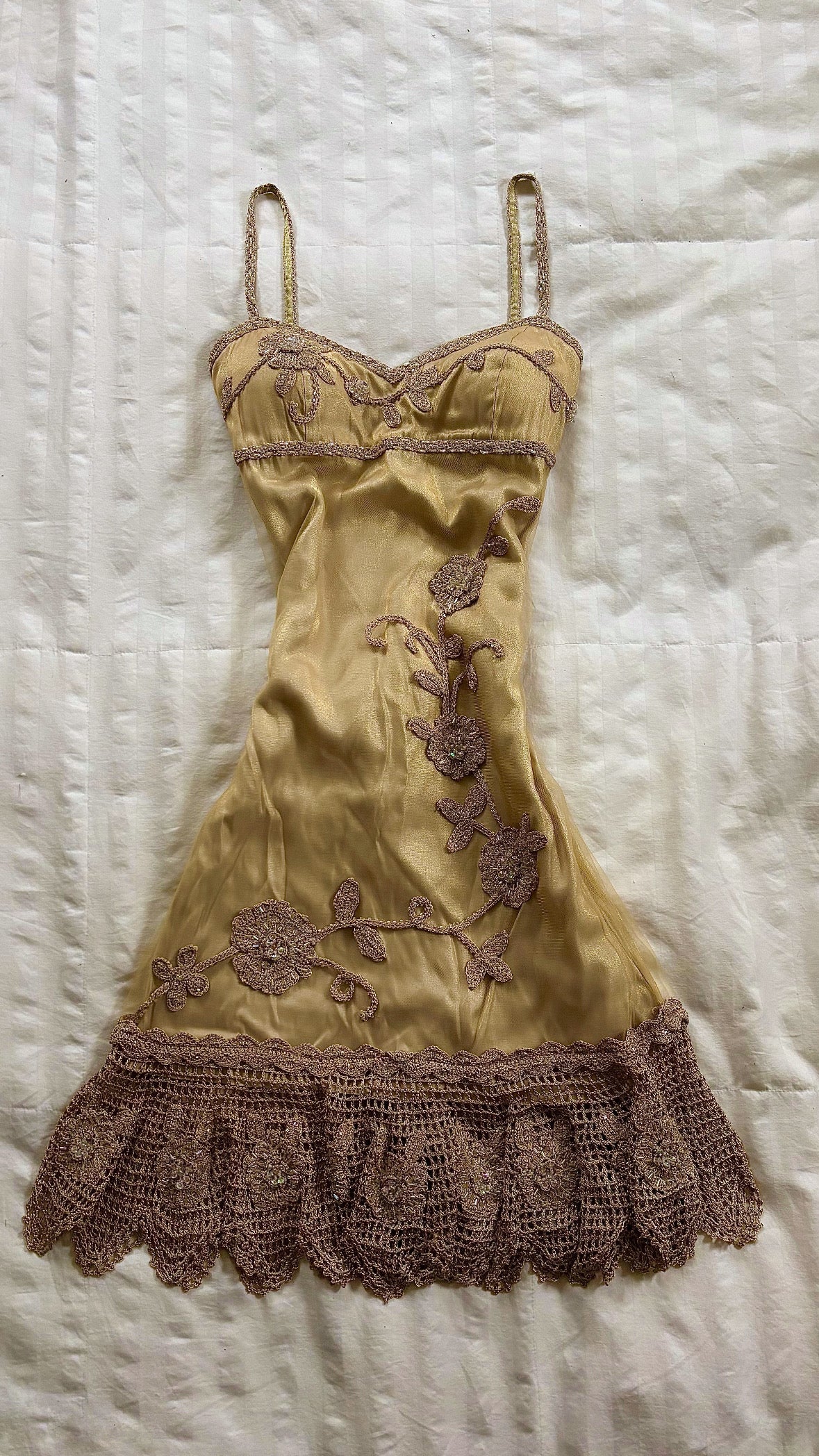 beaded vintage sue wong dress