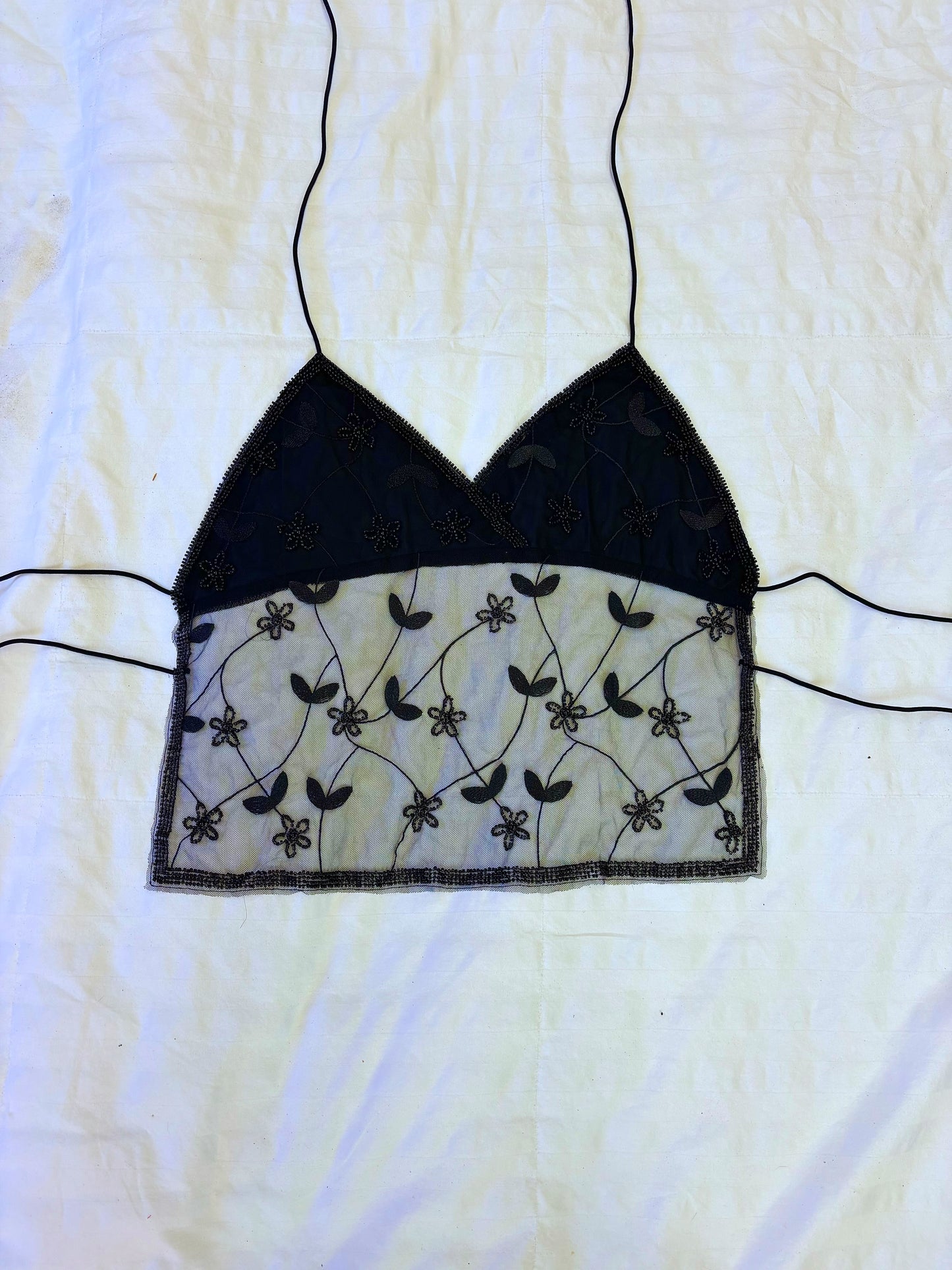 beaded top