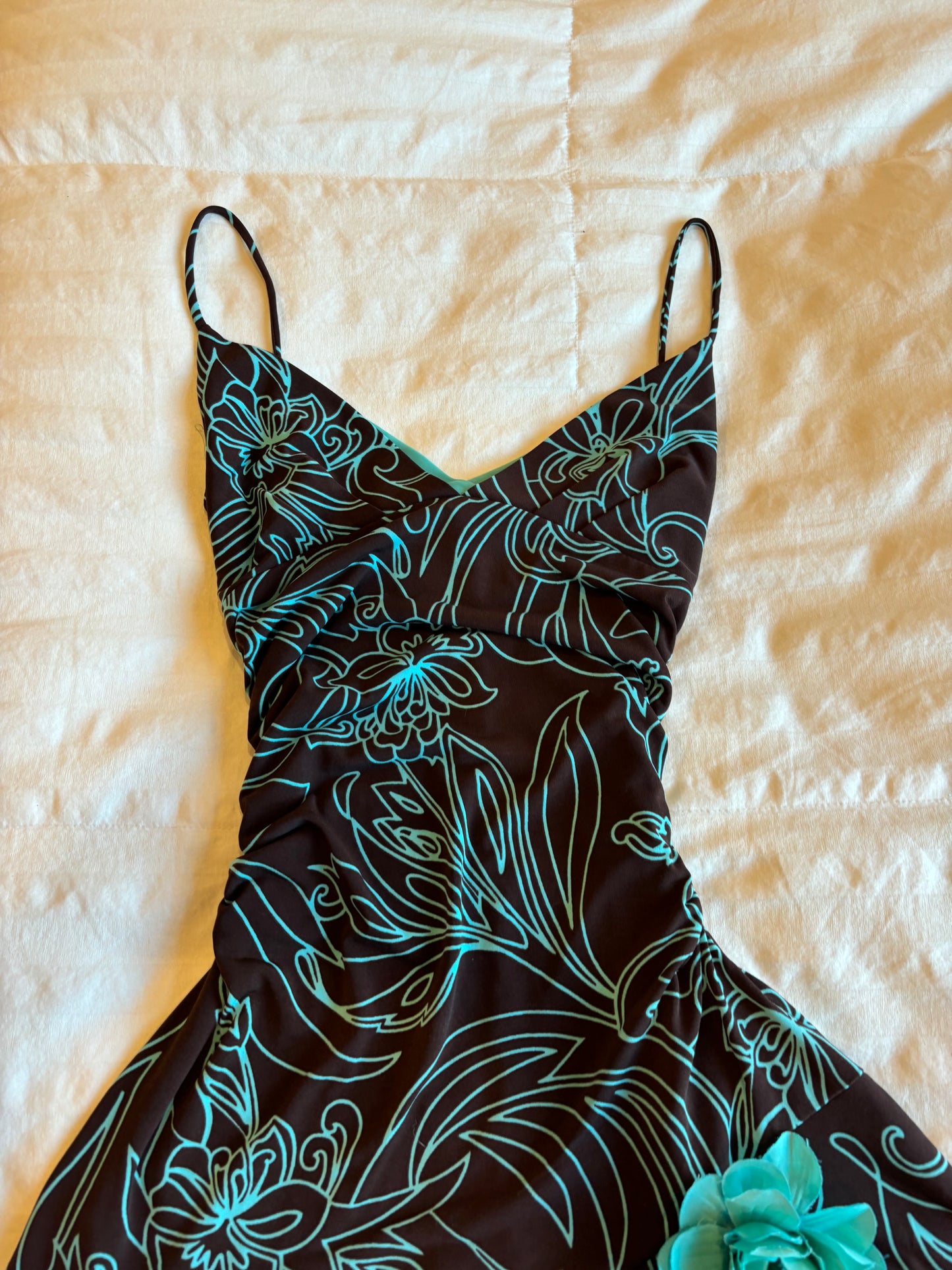 city triangles floral dress