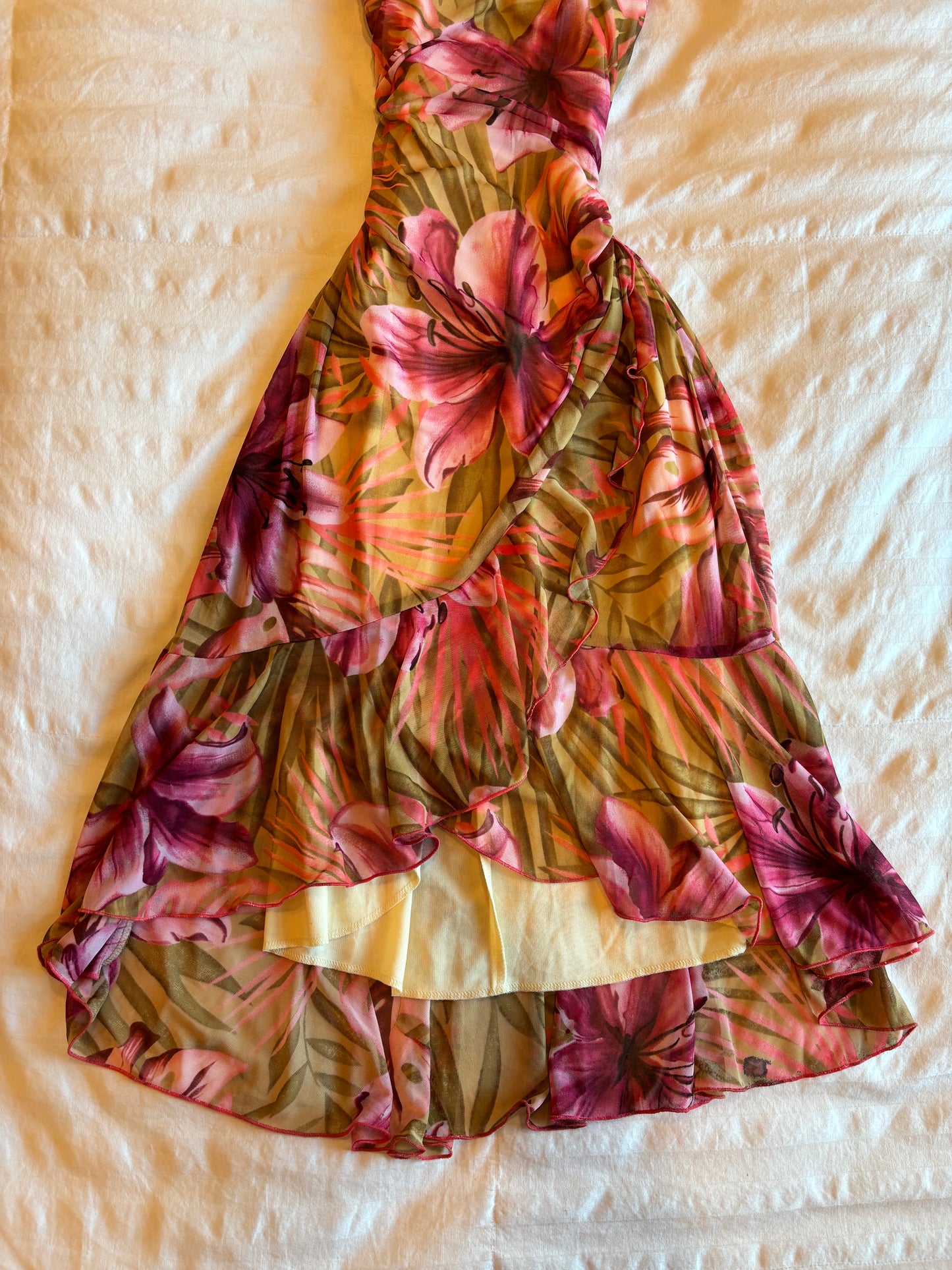 city triangles maxi dress
