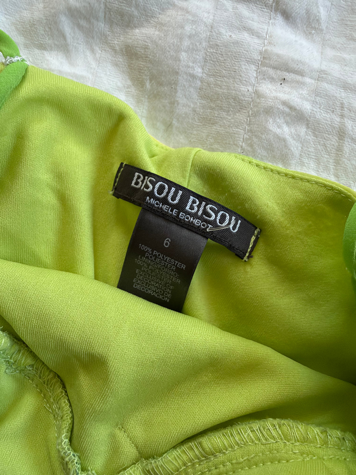 adorable  tinkerbell bisou bisou dress