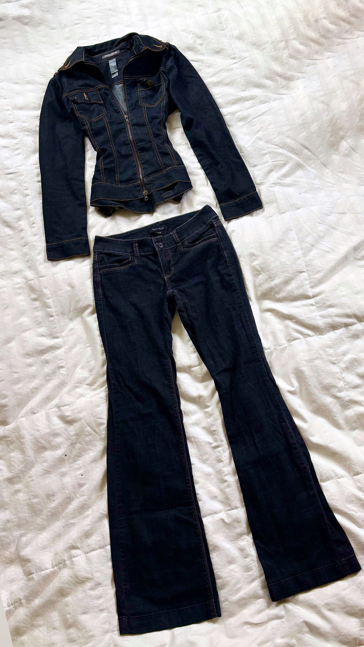y2k denim set