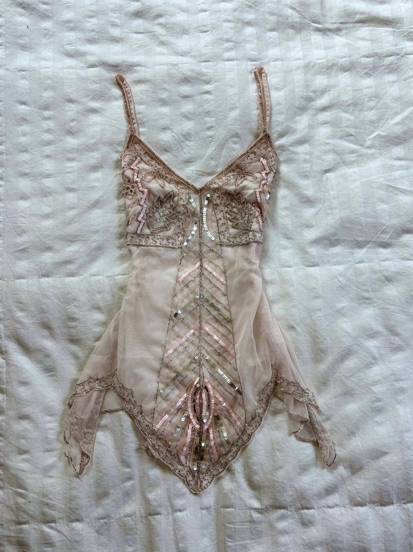 y2k beaded top