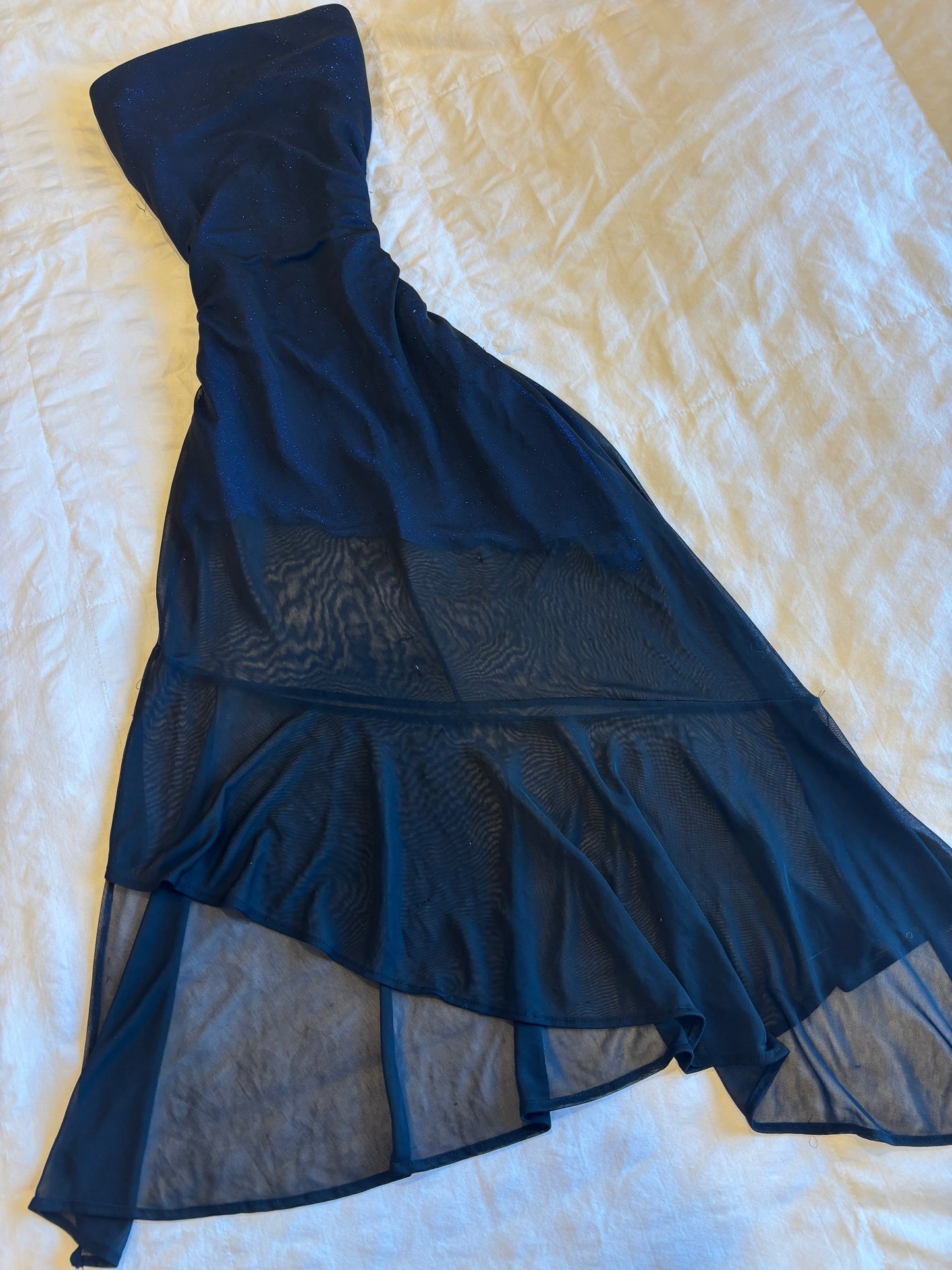 fairy strapless dress