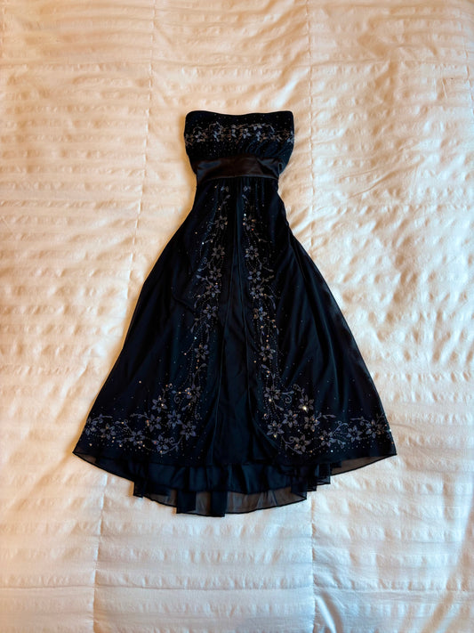 fairy strapless dress