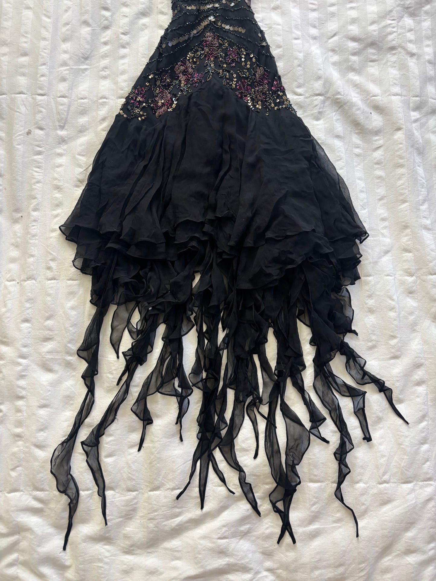 beaded fairy dress