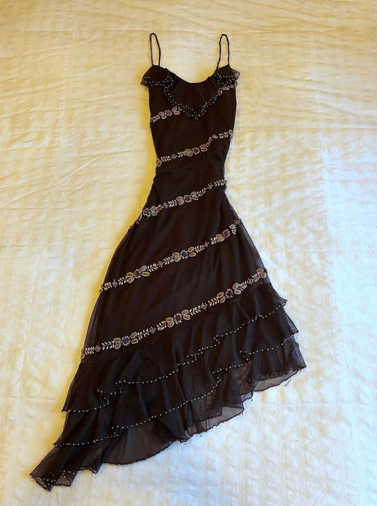 beaded fairy dress