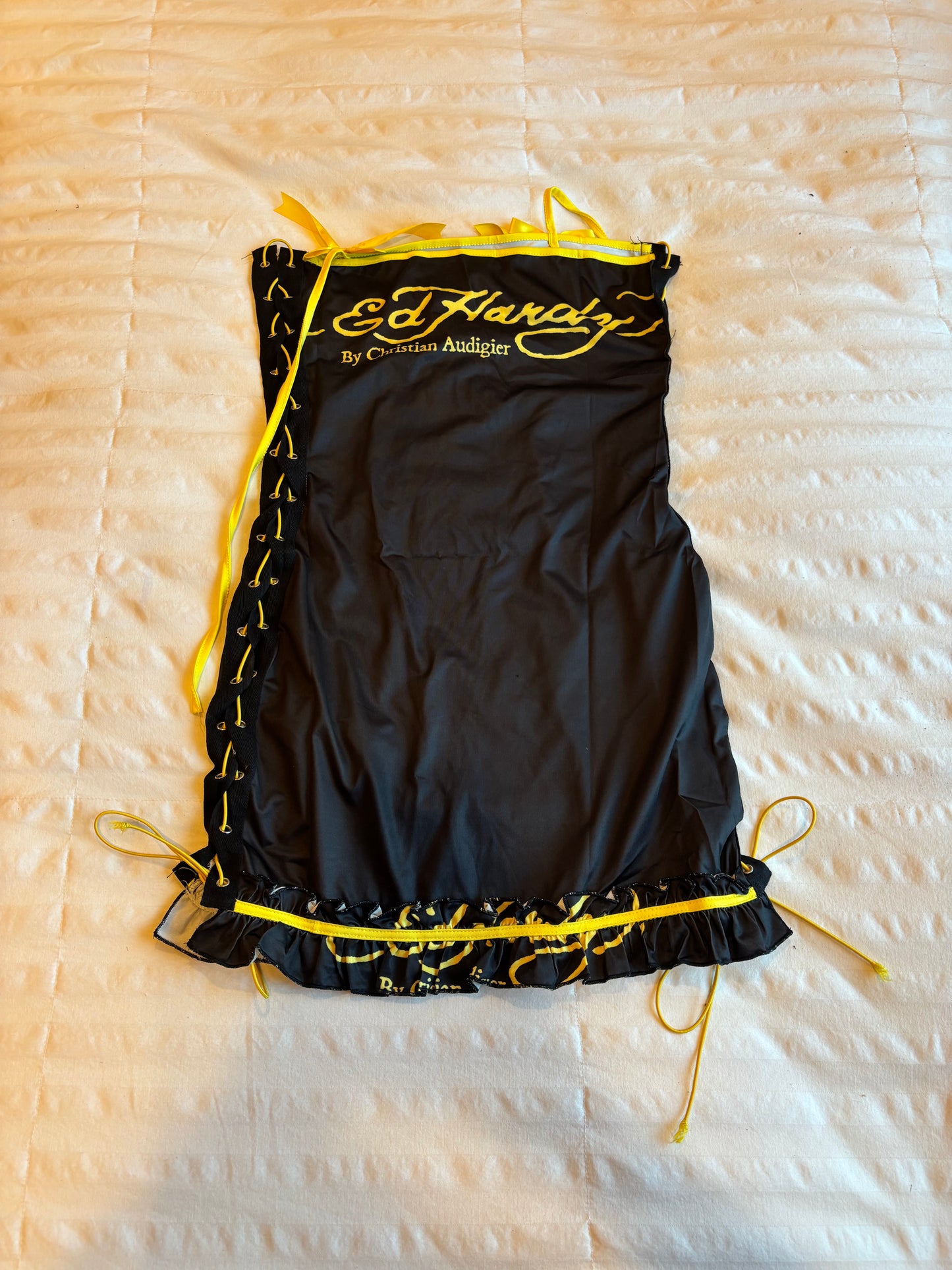 adorable      ed hardy mini dress