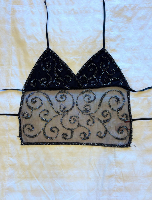 beaded top