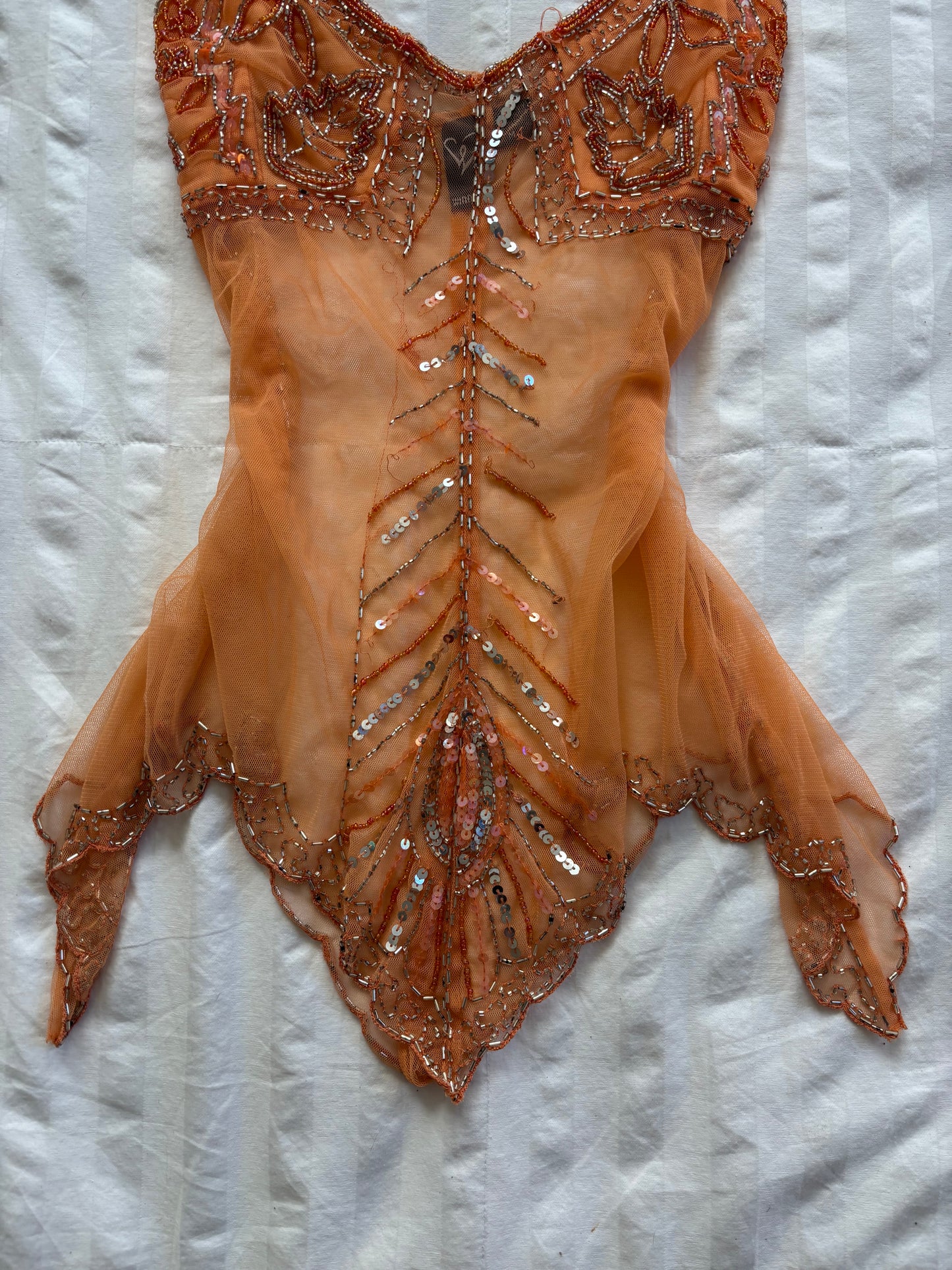 beaded top