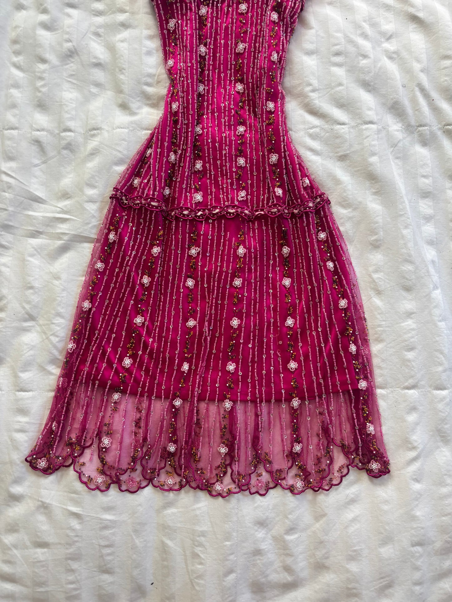 beaded sue wong dress