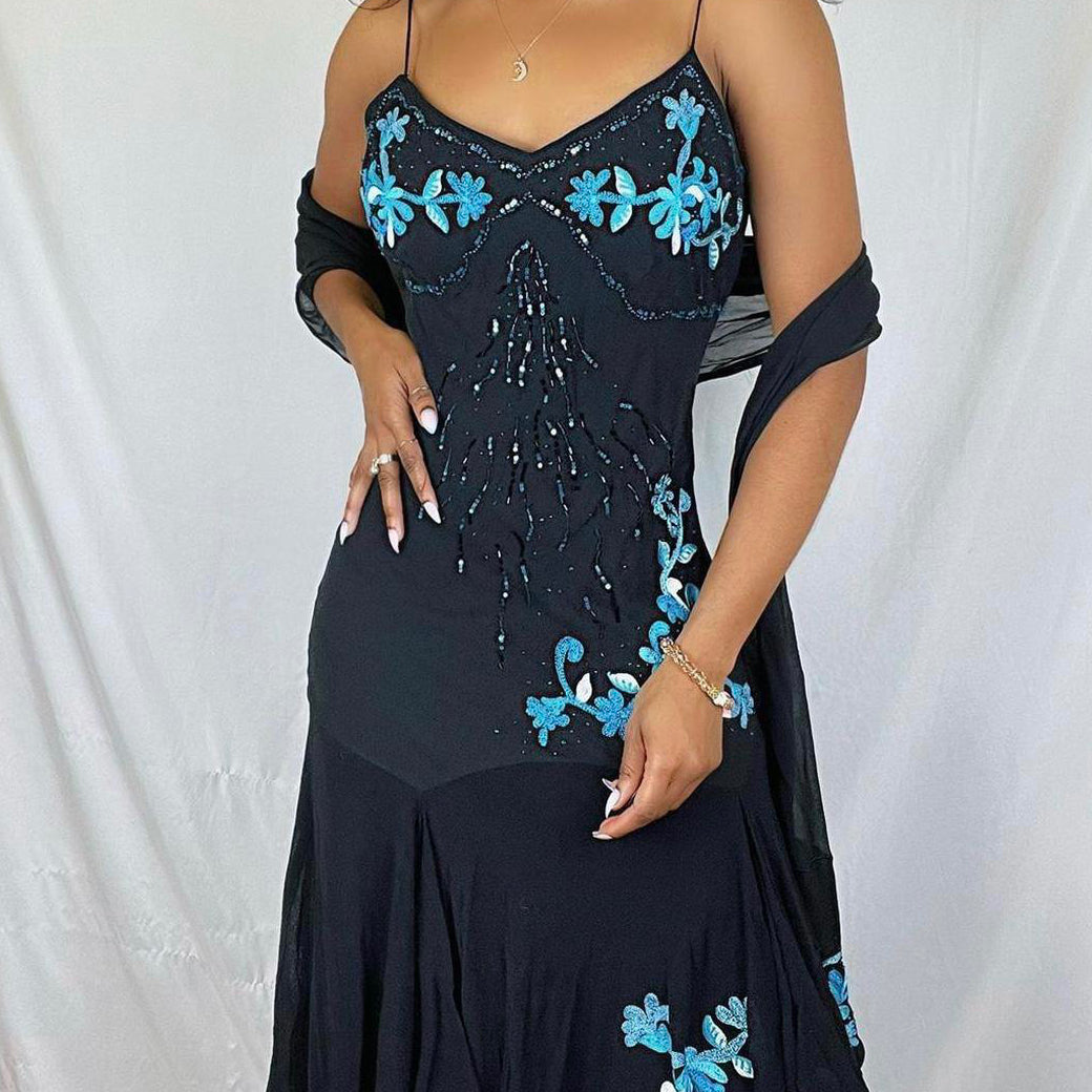 cache beaded dress set