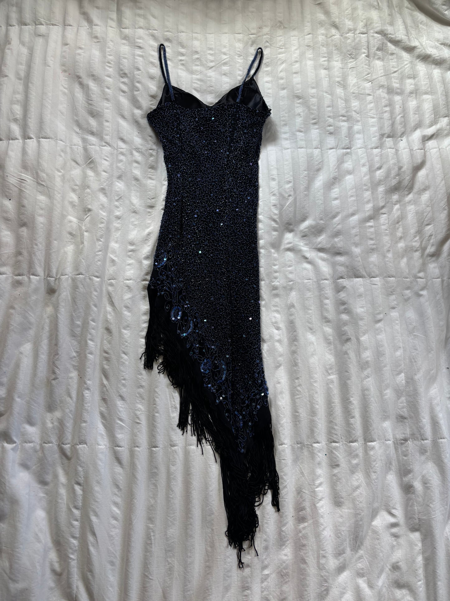 beaded scala dress