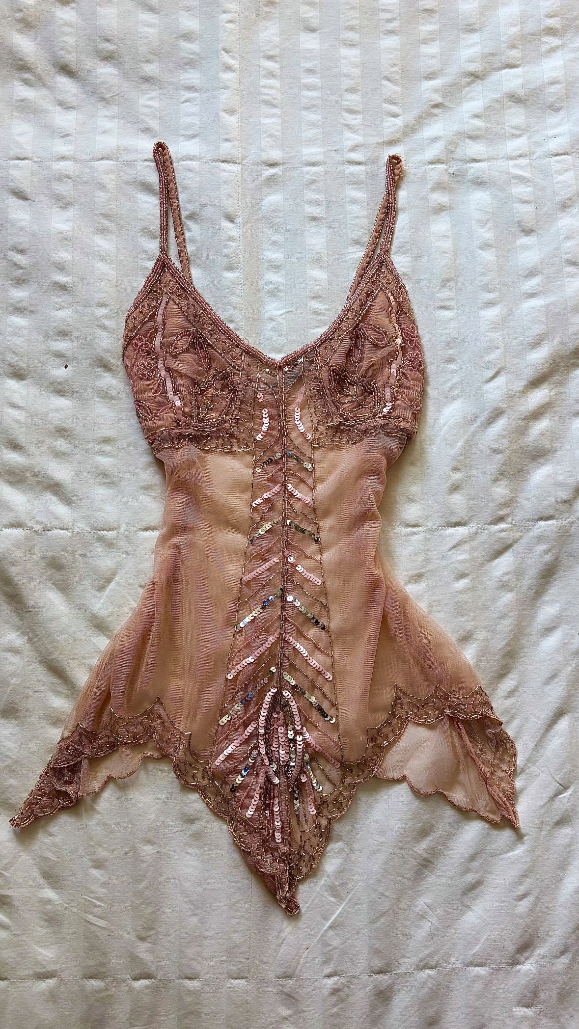 beaded top
