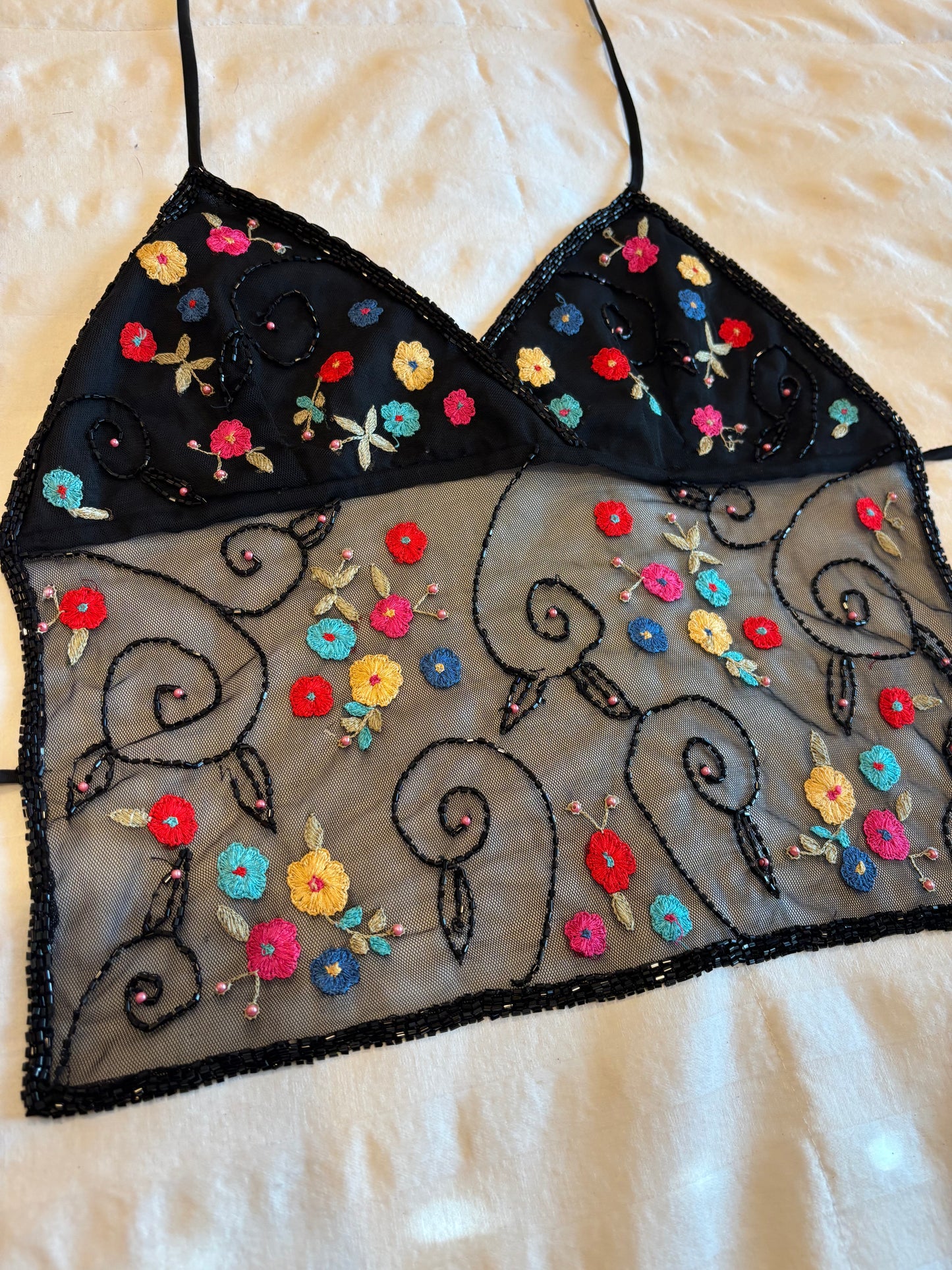 backless beaded top