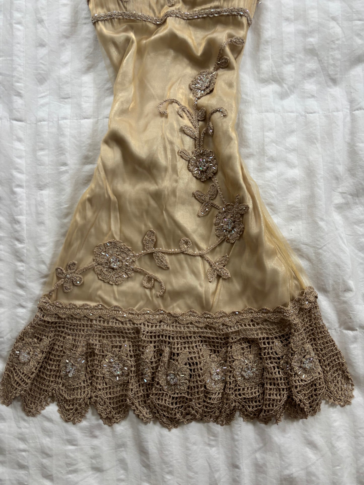 beaded vintage sue wong dress
