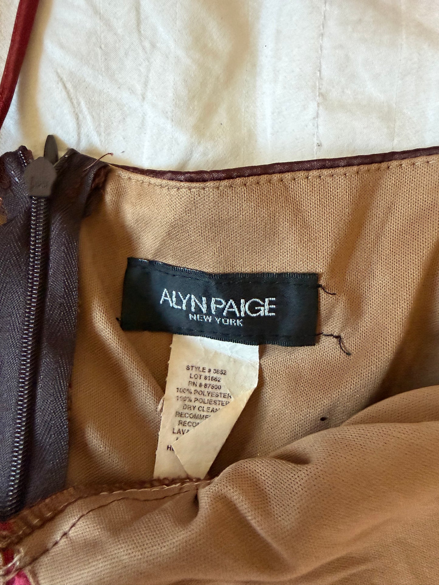 adorable halter alyn paige dress