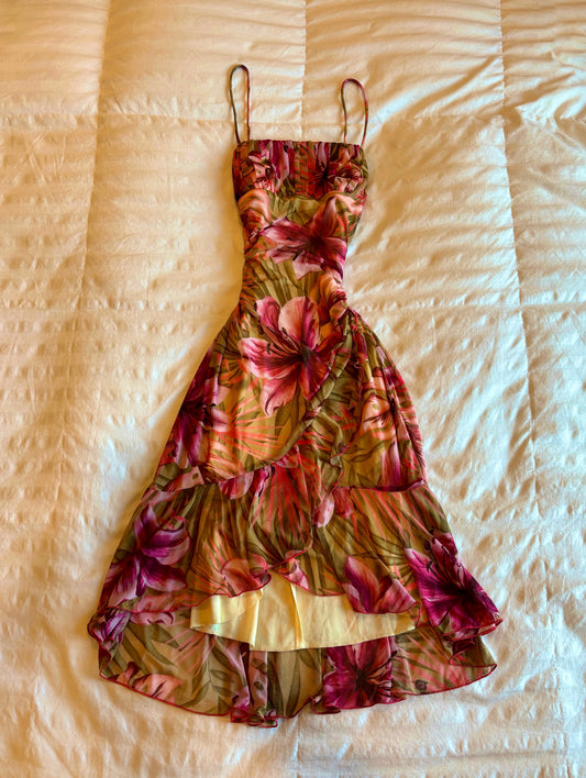 city triangles maxi dress