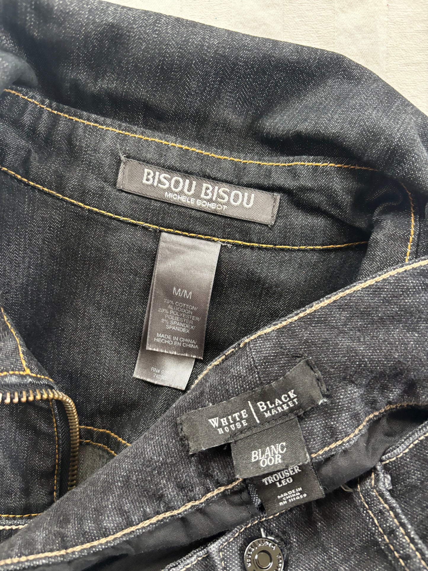 y2k denim set