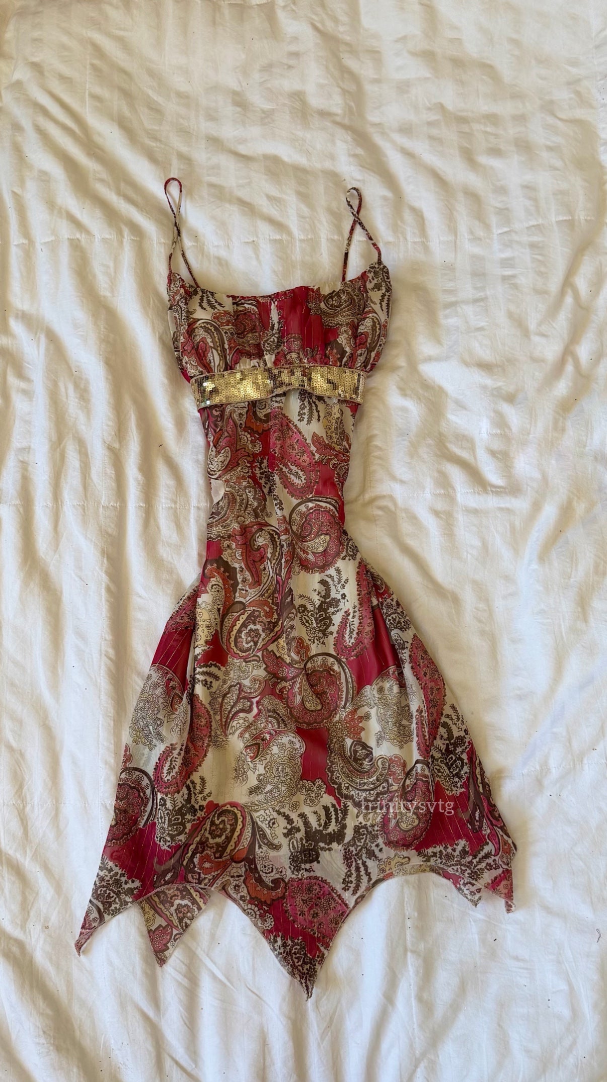 adorable paisley cdc dress