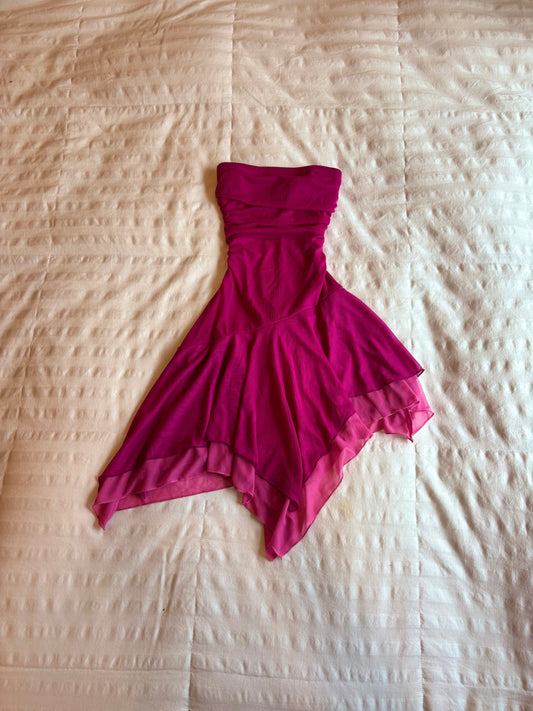 asymmetrical jodi kristopher dress