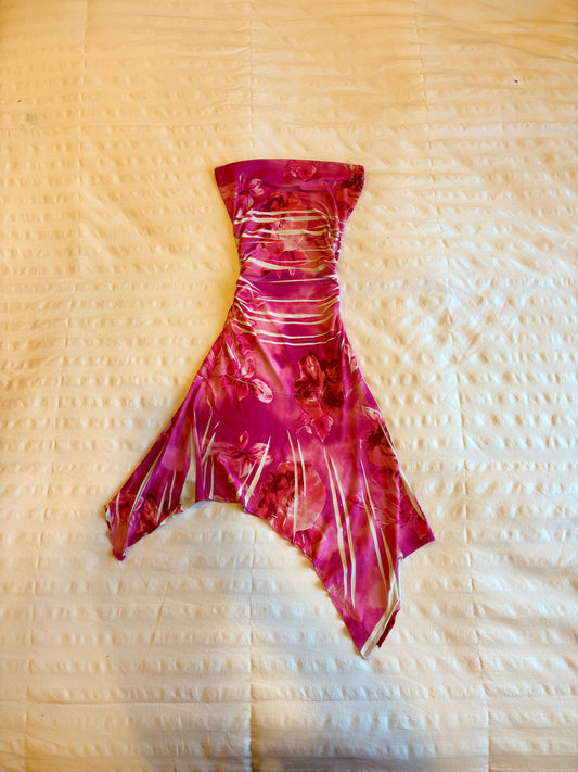 asymmetrical kitty dress