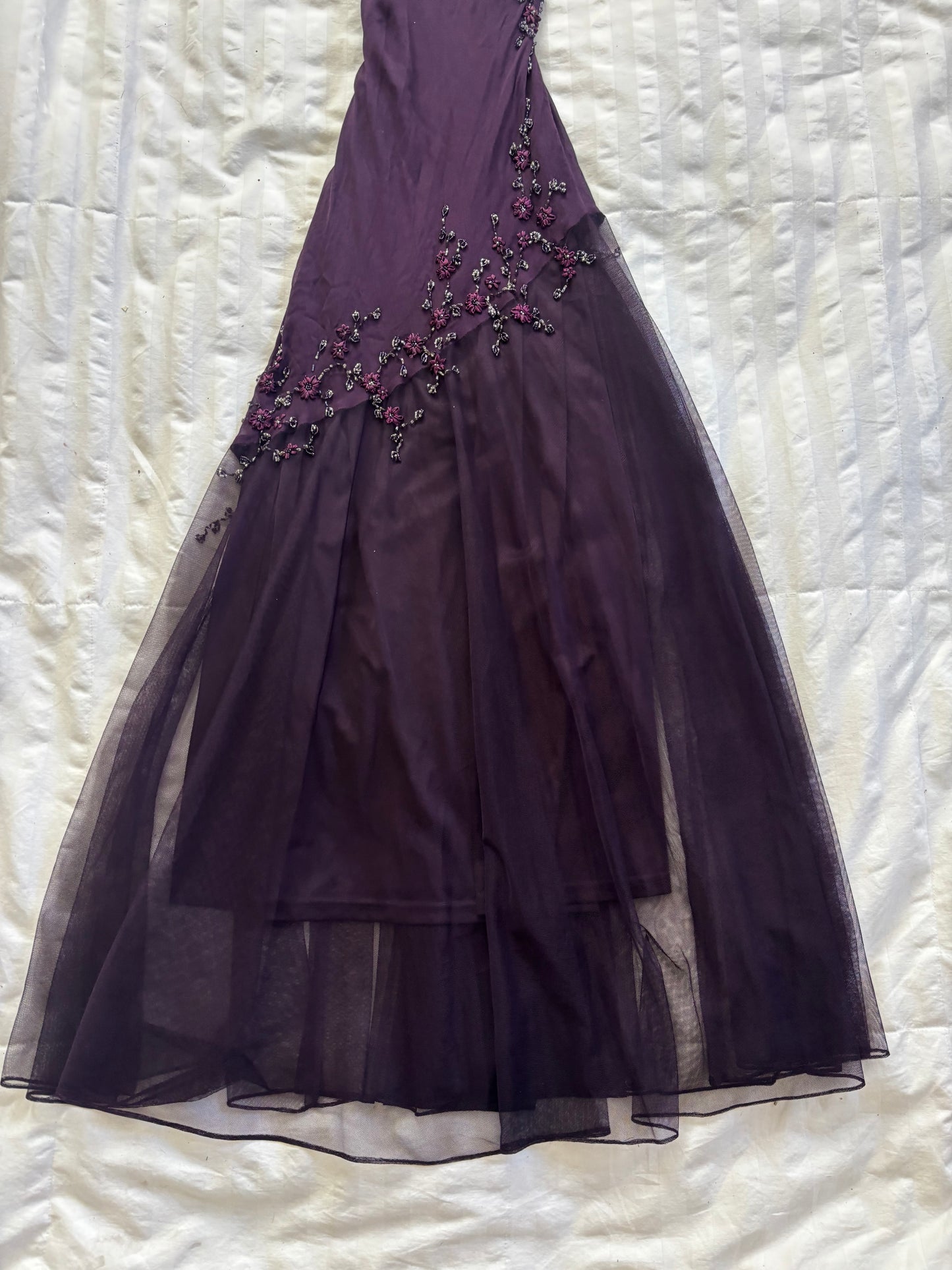 beaded dress