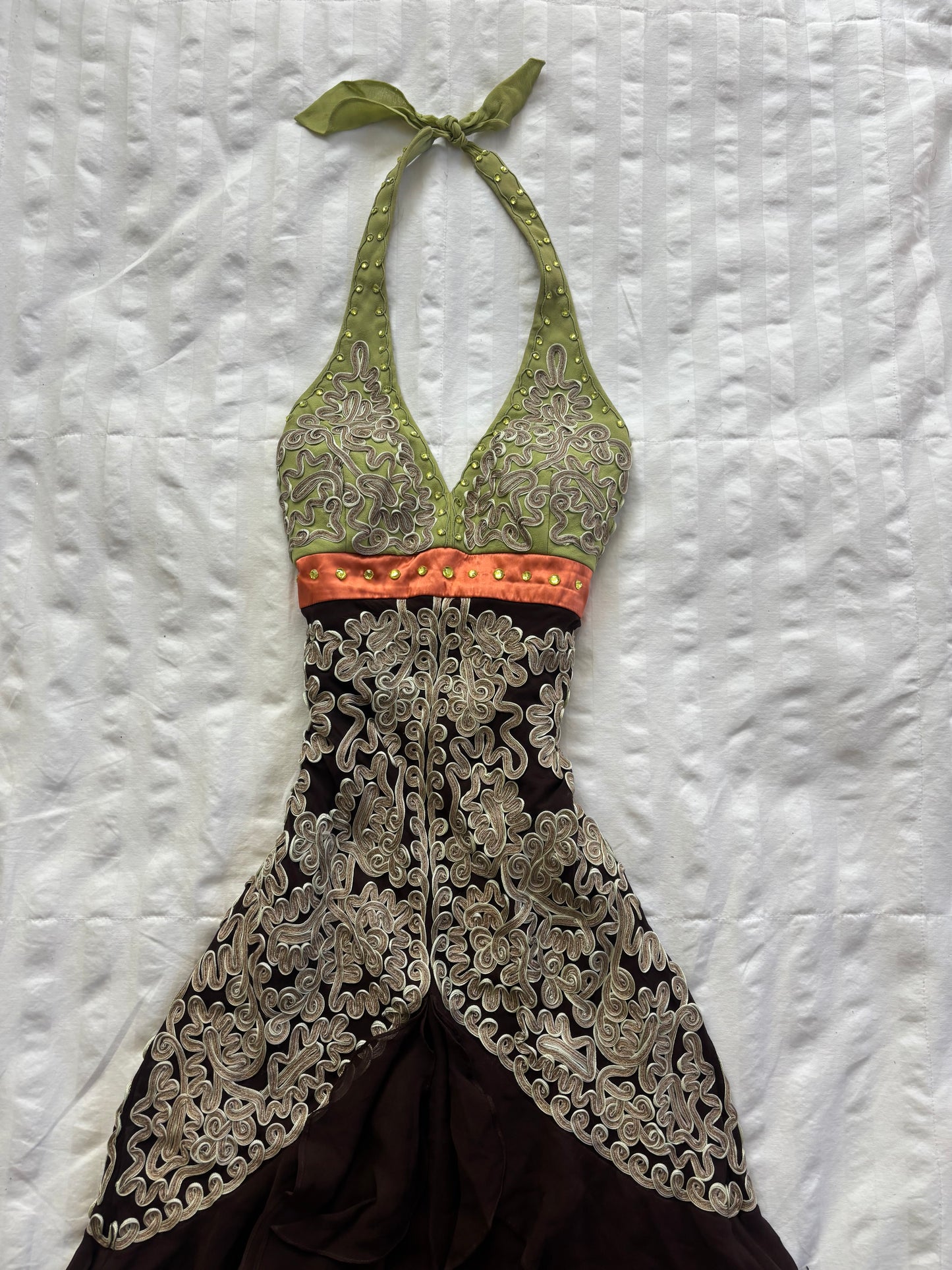 beaded sue wong dress