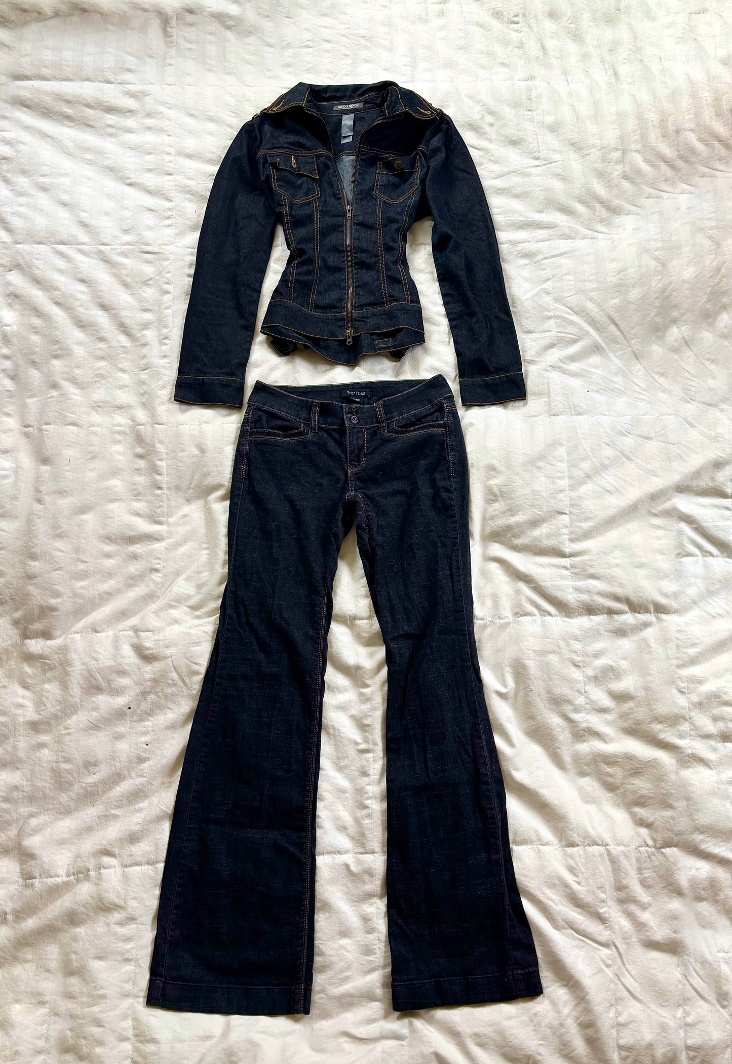 y2k denim set