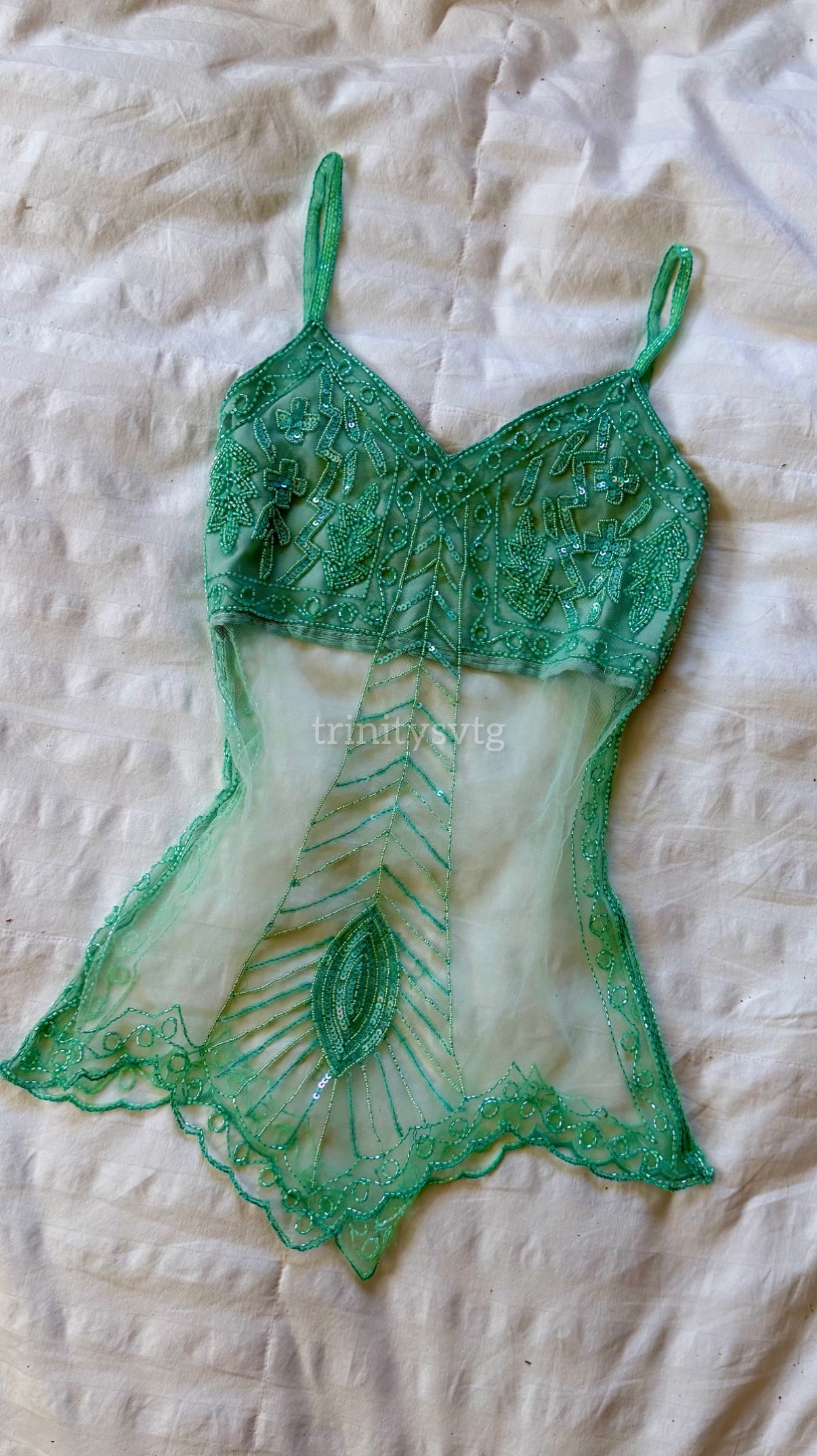 fairy beaded top