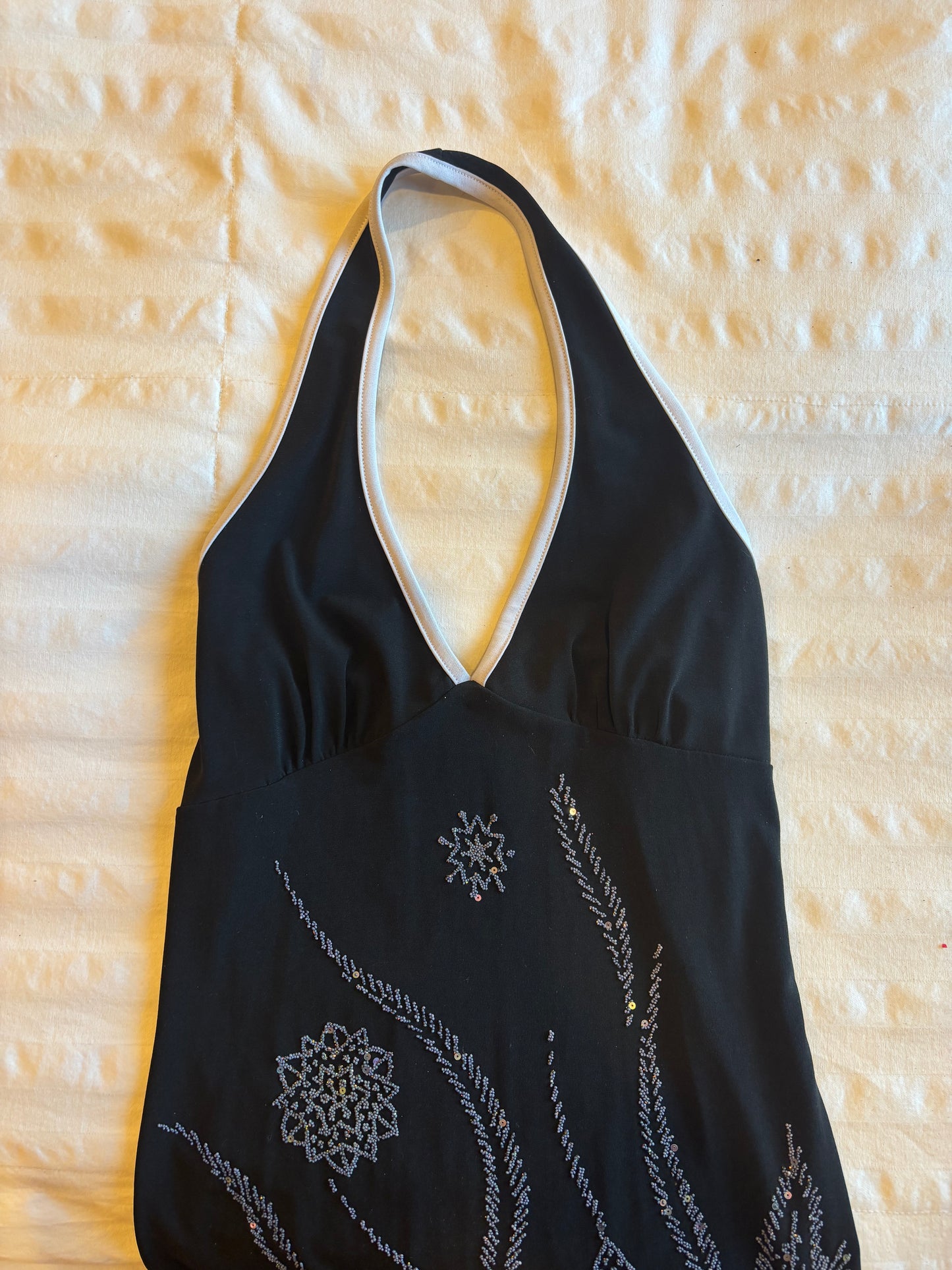 asymmetrical lipstick dress