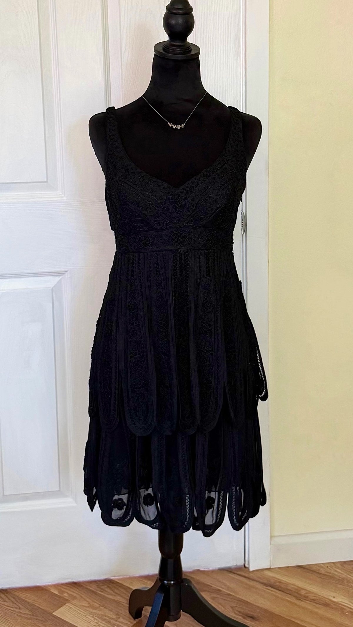 beaded sue wong dress