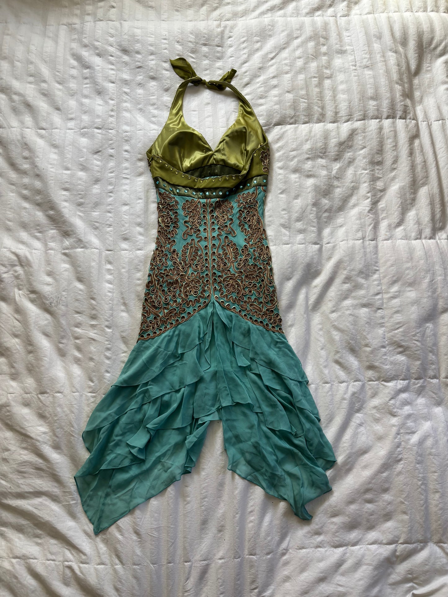 beaded vintage sue wong dress