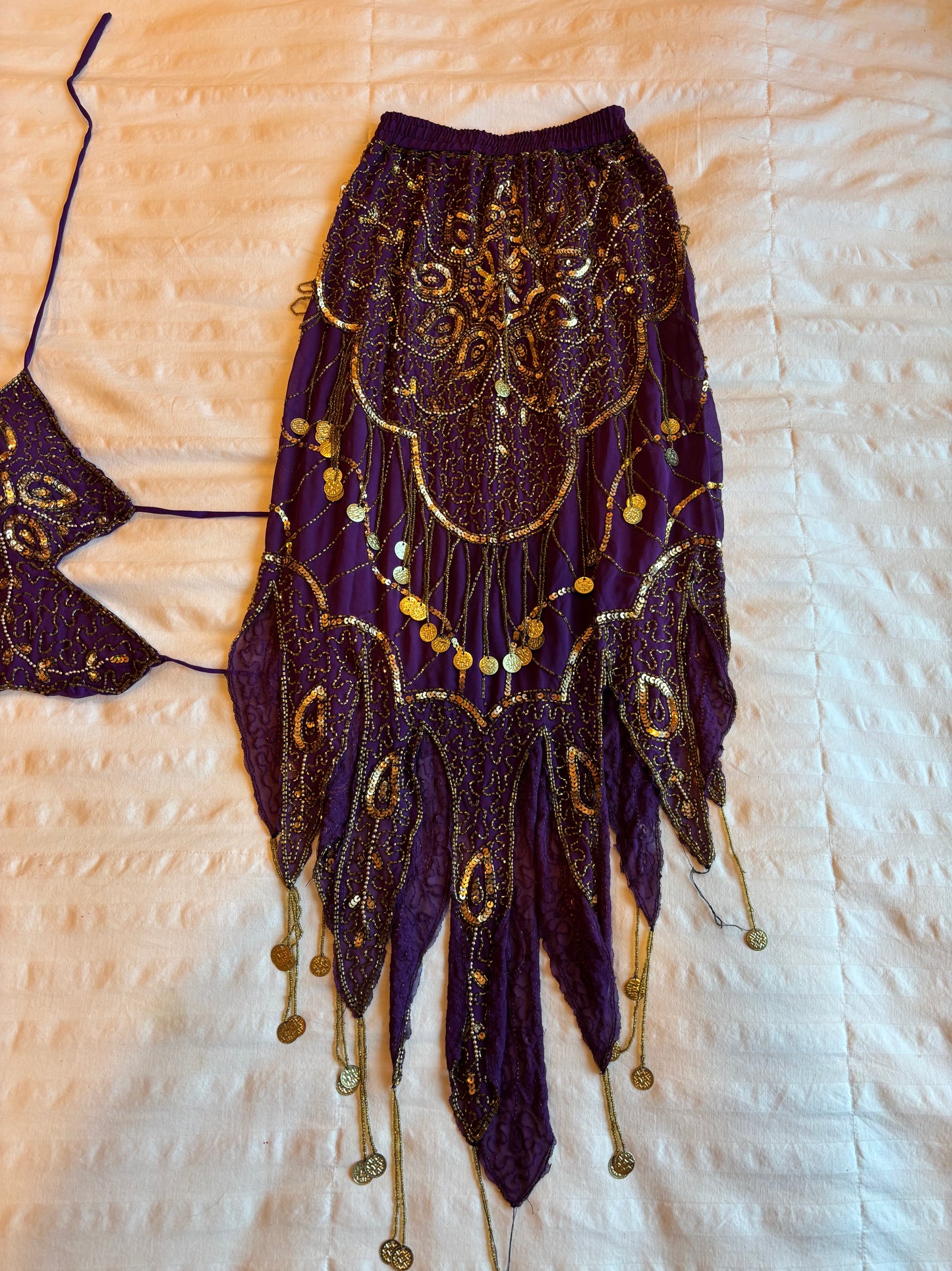 butterfly beaded set