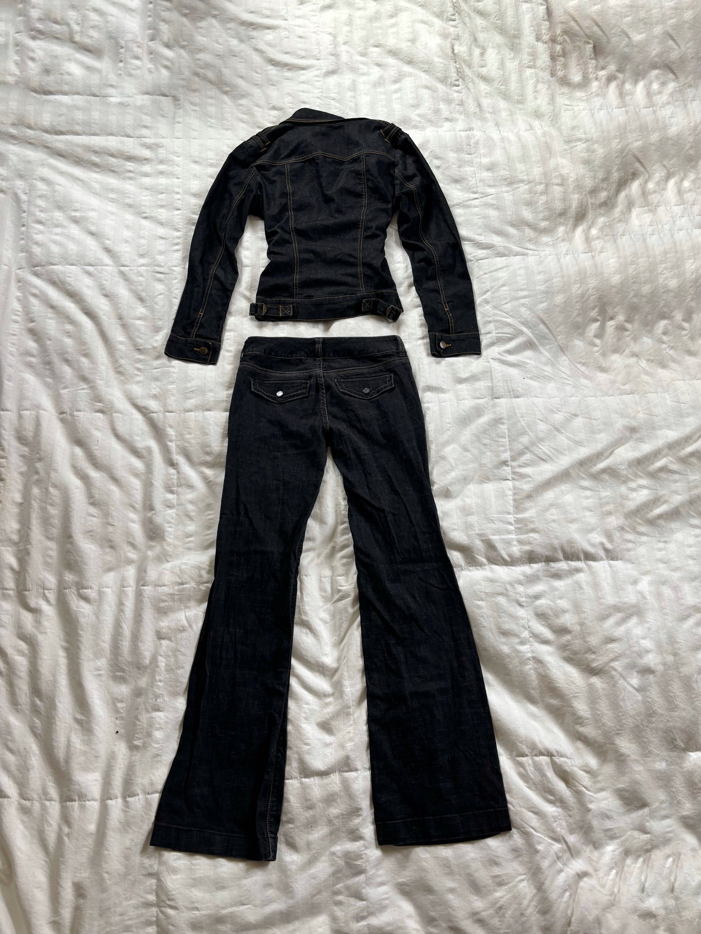 y2k denim set