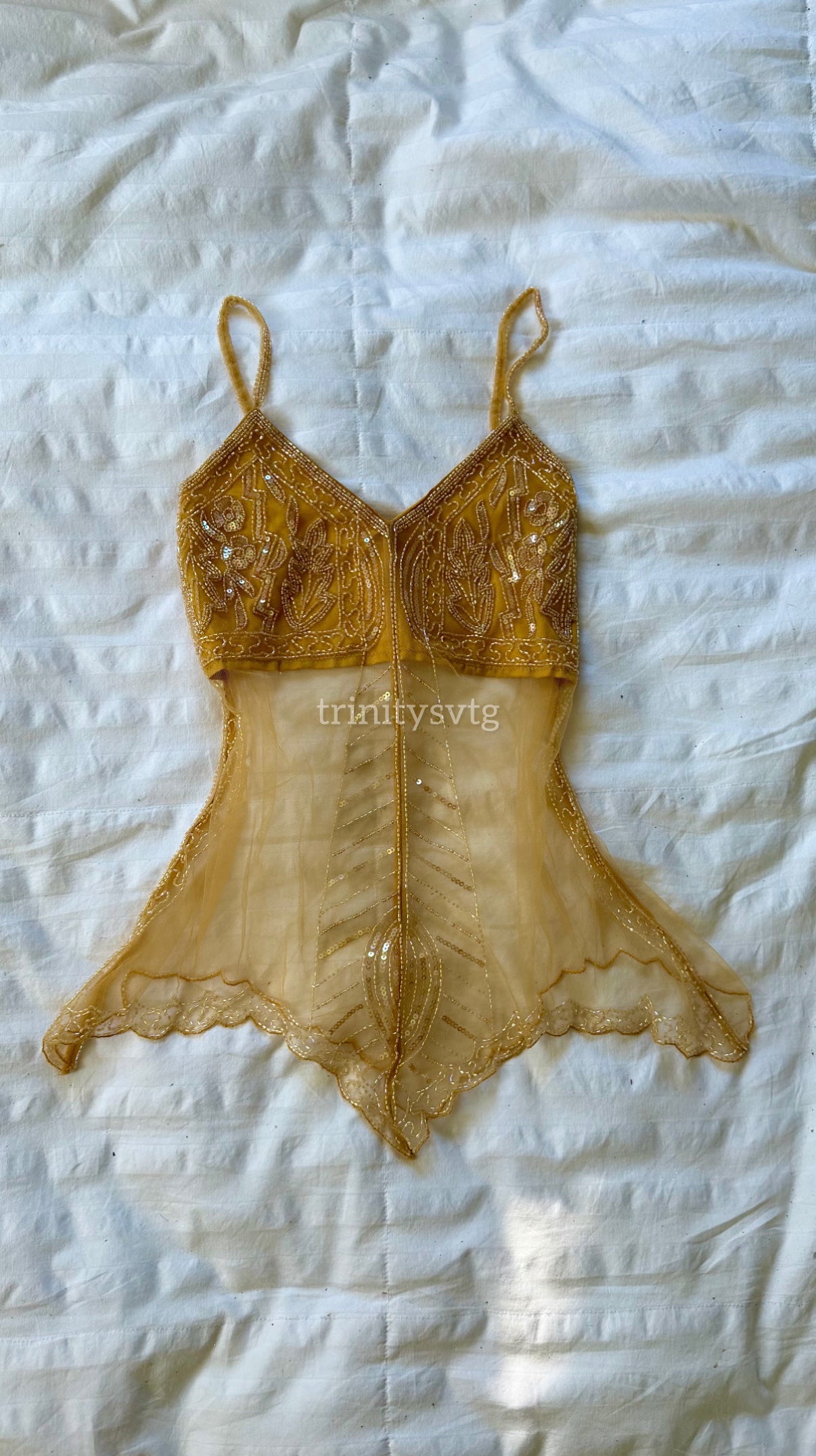 fairy beaded top