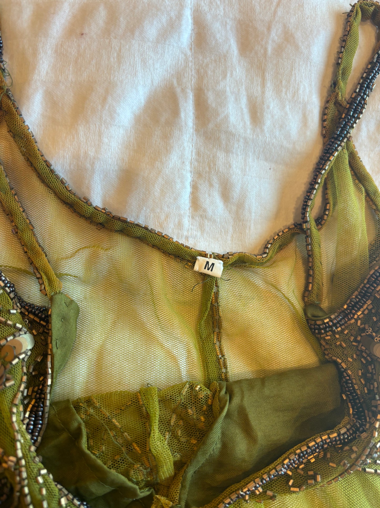 beaded fairy top