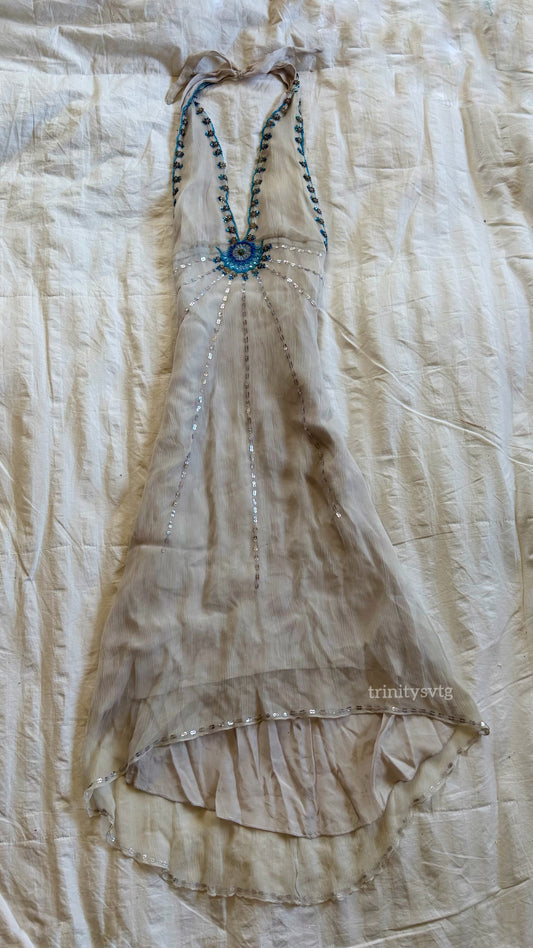 adorable fairy silk beaded dress