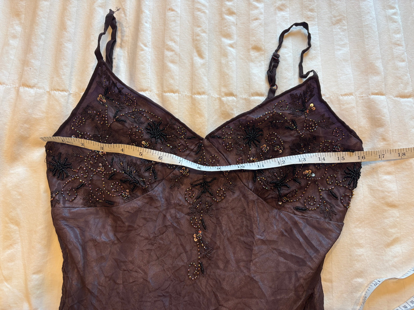 beautiful adrianna papell beaded dress