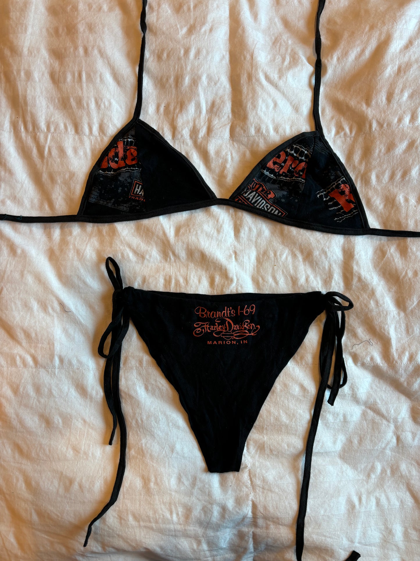 reworked harley davidson bikini