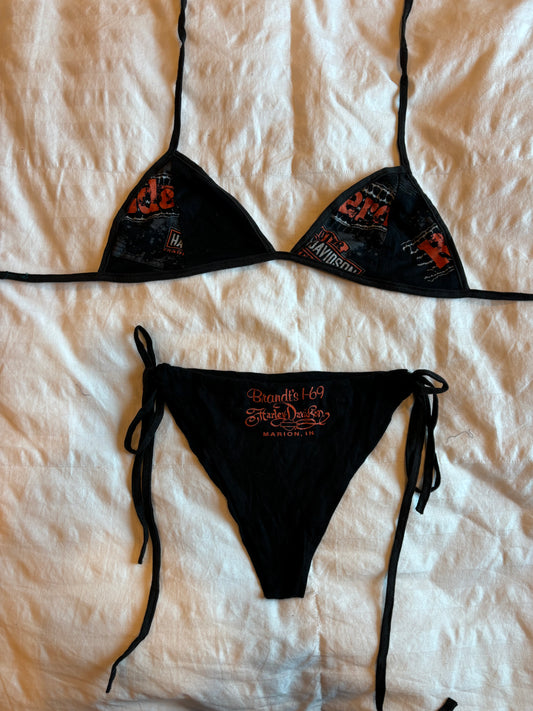 reworked harley davidson bikini