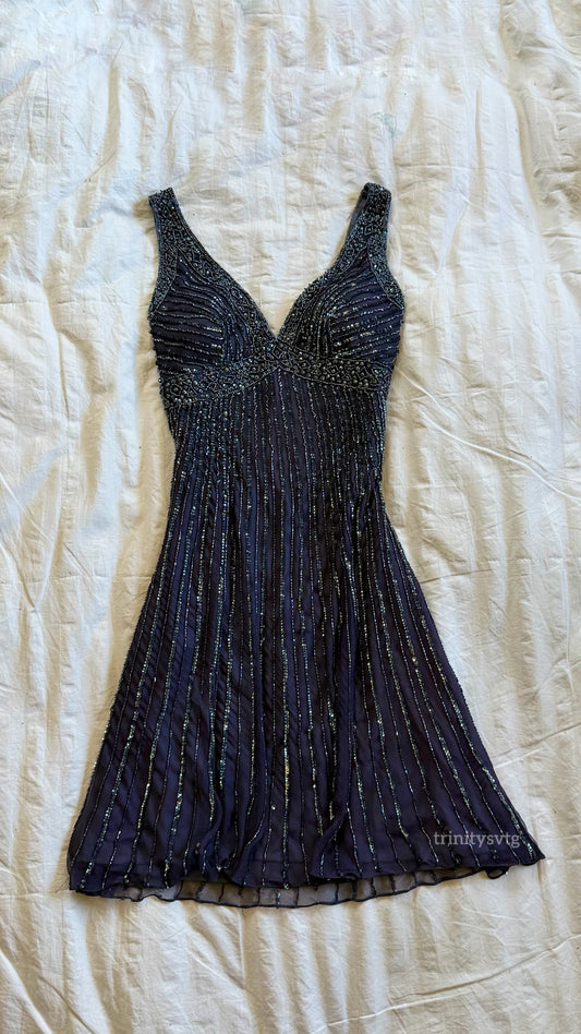 adorable beaded patra dress