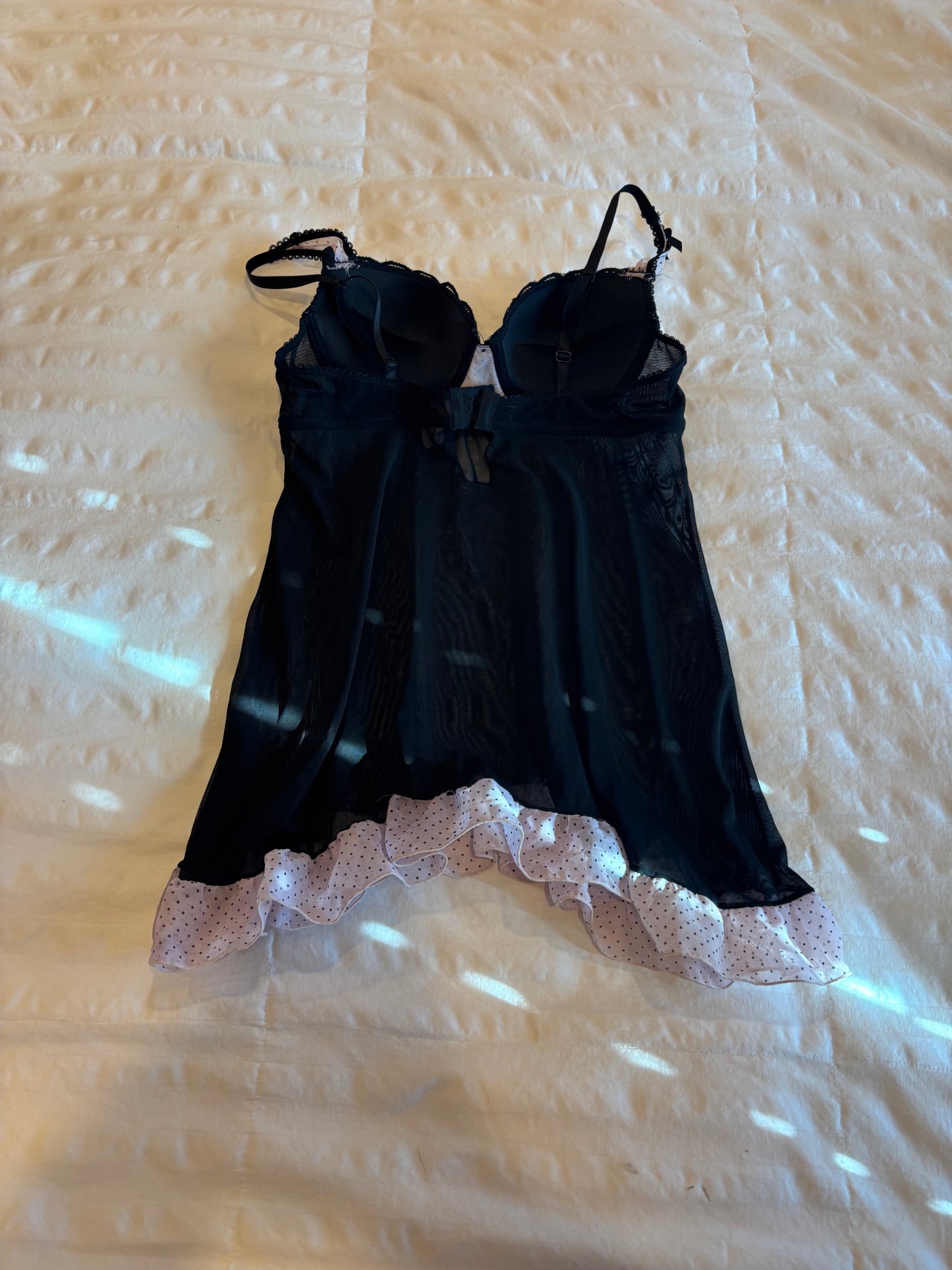 lace sophie b slip dress