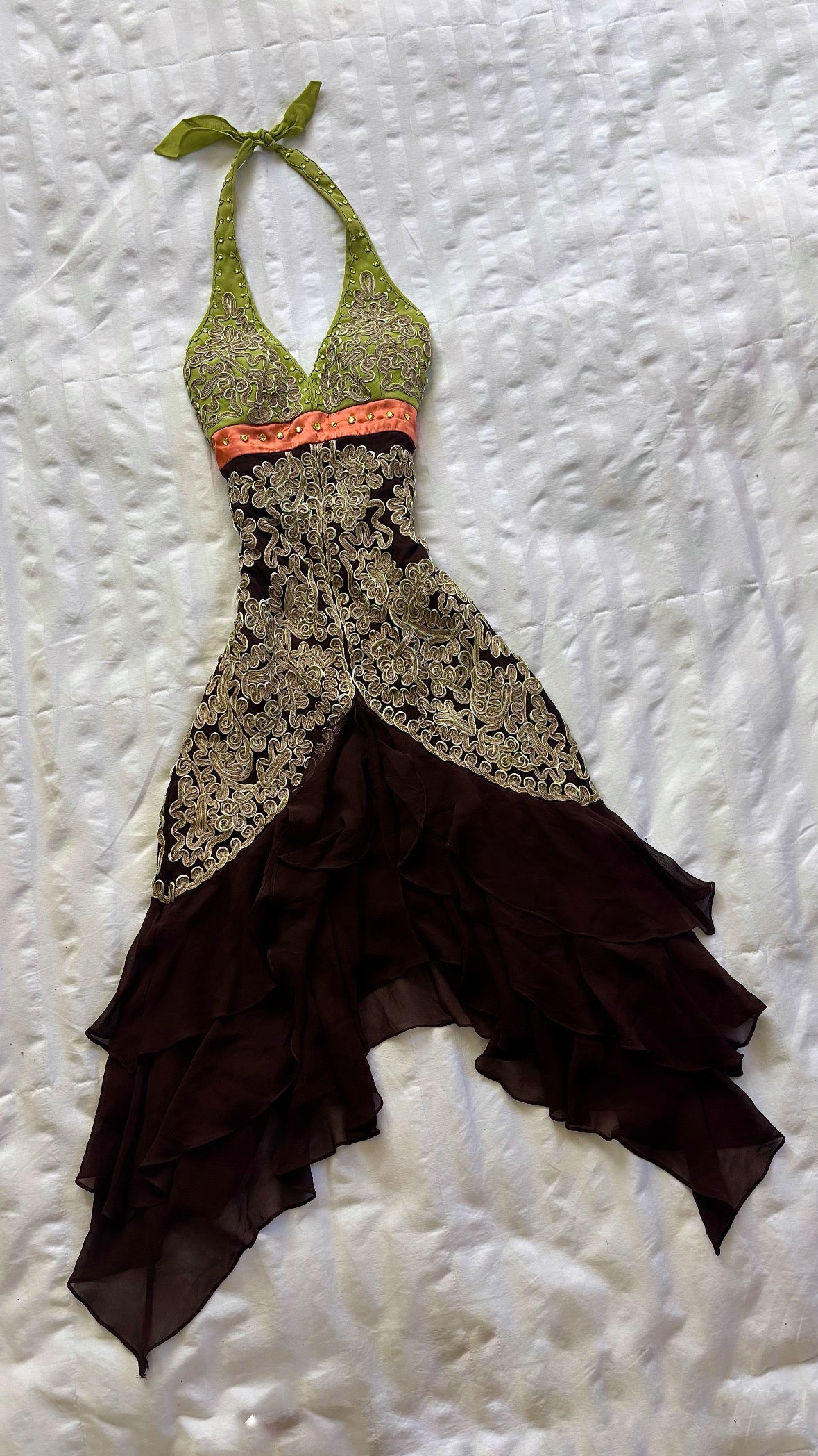 beaded sue wong dress