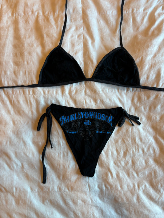 reworked harley davidson bikini