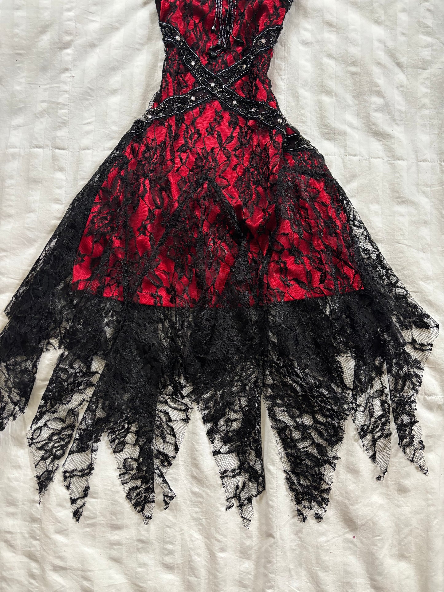 beaded vintage sue wong dress