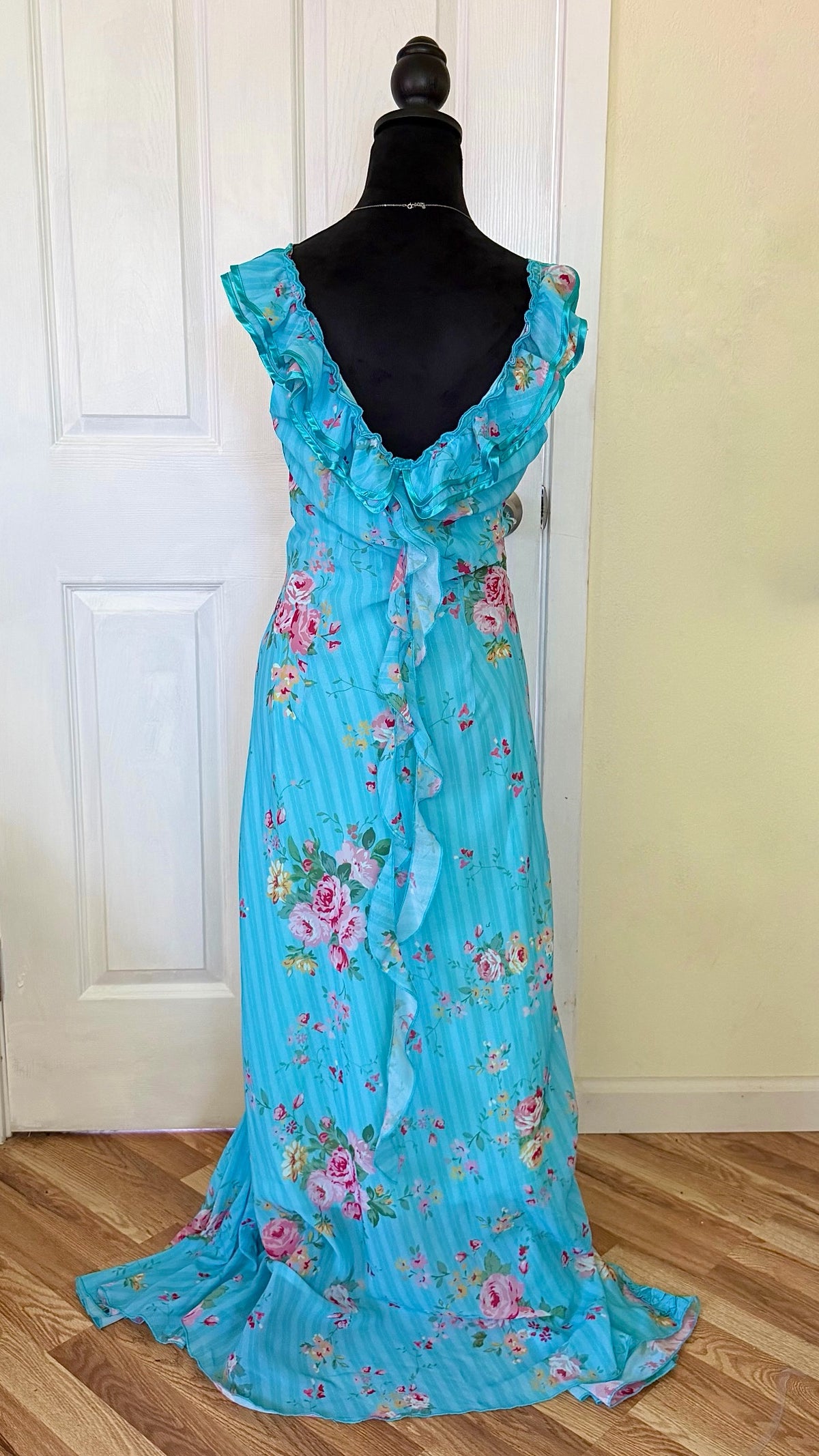floral maxi dress