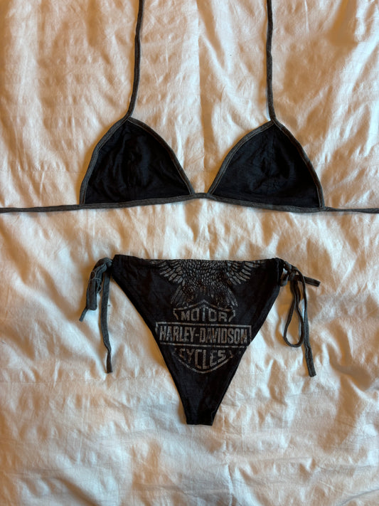 reworked harley davidson bikini
